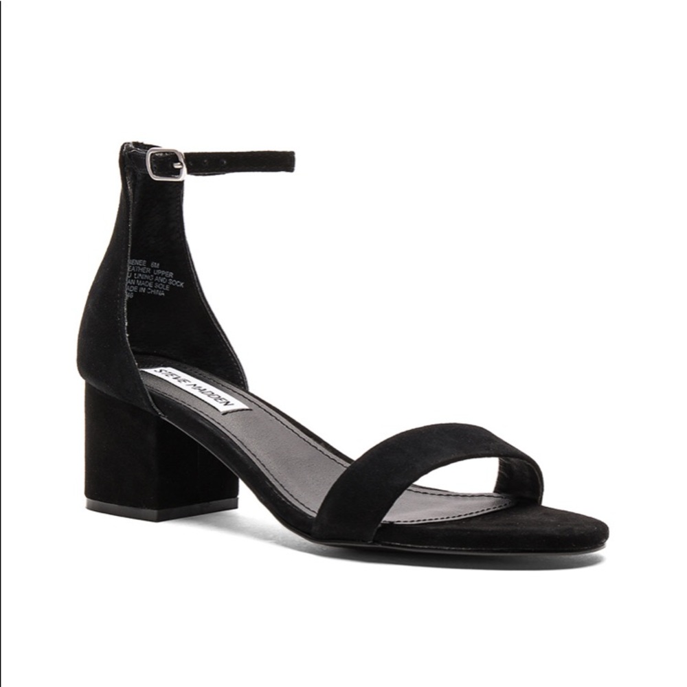 Steve Madden Irenee block heel suede sandals